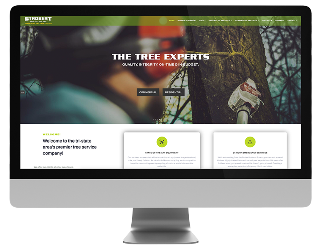 Strobert Tree website